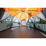 Coleman Cortes Octagon 8 Tent Orange | 2023 Model