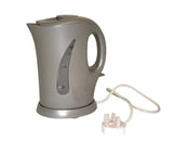 Sunncamp Low Watt Cordless Kettle - Silver/White-Sunncamp-Campers and Leisure
