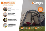 Vango Magra VW | Driveaway Awning - Includes Carpet & Footprint