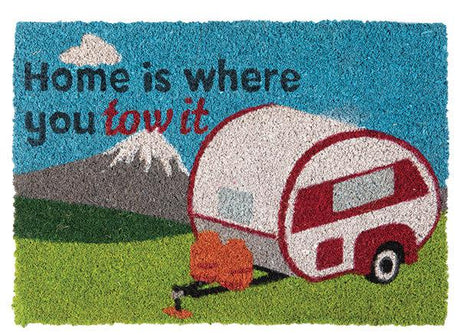 Quest Leisure Home is where you tow it Caravan Mat-Quest-Campers and Leisure