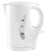 Quest Scotsman low wattage white kettle (1L) Black/White-Quest-Campers and Leisure