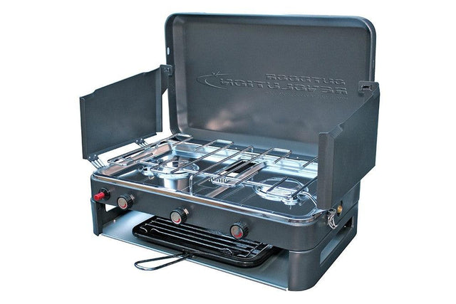 Outdoor Revolution Twin Burner Gas Stove-Outdoor Revolution-Campers and Leisure