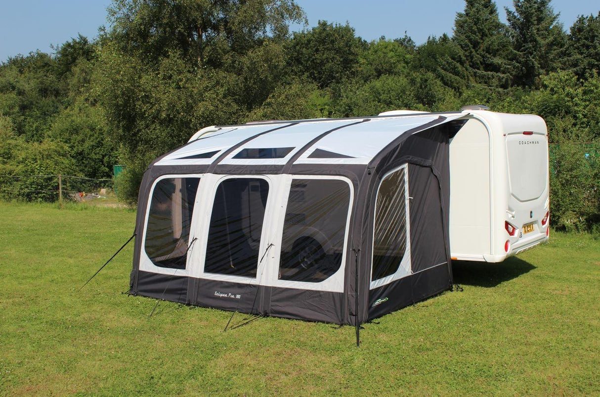 Outdoor Revolution Eclipse Pro 380 | Caravan Awning 2023 | FREE Breathable Flooring-Outdoor Revolution-Campers and Leisure