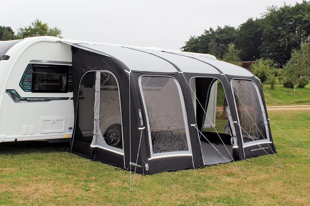 Outdoor Revolution Sportlite Air 400 | Caravan Awning - 2023 | FREE Breathable Flooring-Outdoor Revolution-Campers and Leisure